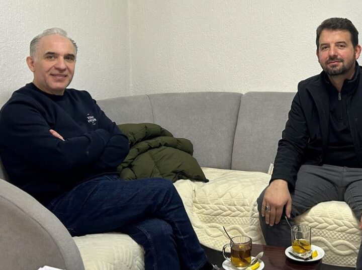 Kryetari i xhamisë Kërçova në Zvicer z.Enver Ibraimi vizitë në Myftininë e Kërçovës.