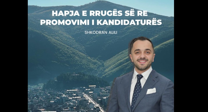Shkodran Alili shpall kandidaturën për kryetarë komune (FOTO)