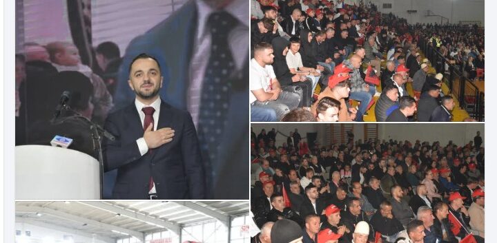 Shkodran Alili falenderon Kërçovarët për pjesmarjen masovike në tubim (FOTO)
