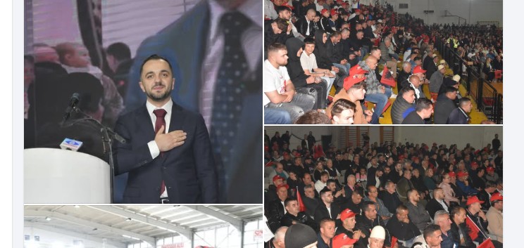 Shkodran Alili falenderon Kërçovarët për pjesmarjen masovike në tubim (FOTO)