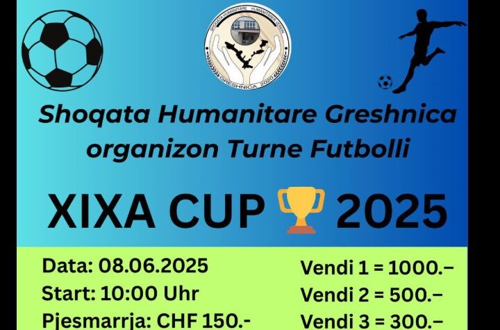 Shoqata Humanitare Greshnica Organizon Turne Futbolli (FOTO)