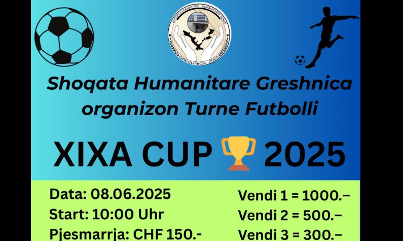 Shoqata Humanitare Greshnica Organizon Turne Futbolli (FOTO)