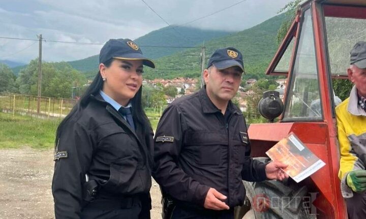 Njësia e policisë së Kërçovës kreu aktivitete parandaluese për mbrojtje nga zjaret