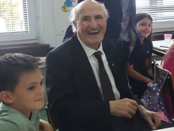 Vizita e Prof. Dr. Tahir Zajazit në Sh.F.K. “Gj. K. Skënderbeu” – Sërbicë