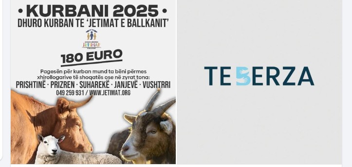 Lëvizja Qytetare “Te Berza” edhe këtë vit shpërndan kurbanë për qytetarët e Kërçovës