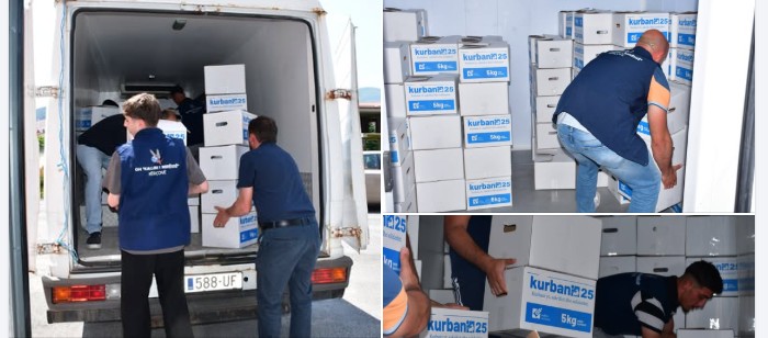 Kalliri i Mirësisë – Kërçovë bëri shpërndarjen e mishit të Kurbanit