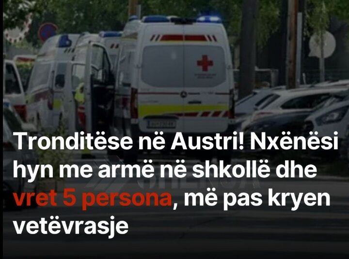Tronditëse në Austri! Nxënësi hyn me armë në shkollë dhe vret 5 persona, më pas kryen vetëvrasje..!?