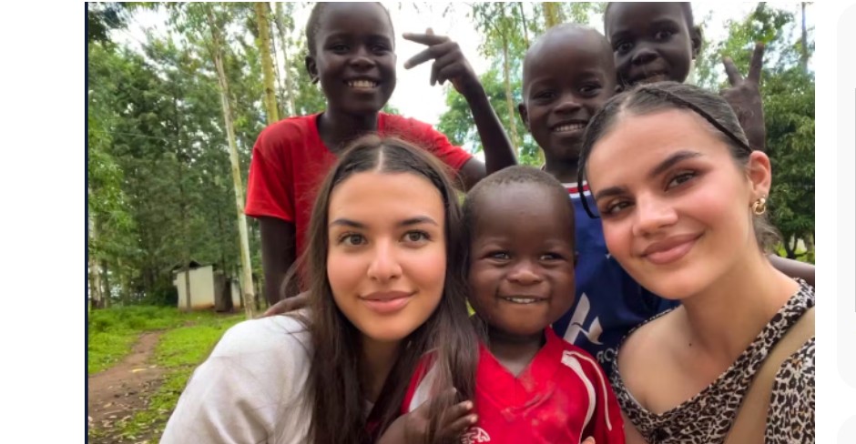 Lorena dhe Agnesa shqiptaret që bënë praktikën e tyre si mësuese në Ugandë të Afrikës..!?