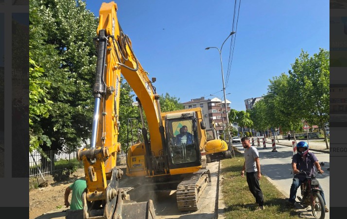 Kërçovë: Filluan punimet për rikonstruimin e rrugës “Rudniçka”..!?