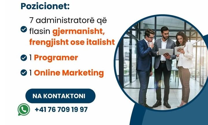 Konkurs për punësim ne Kërçovë..