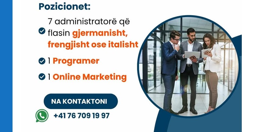 Konkurs për punësim ne Kërçovë..