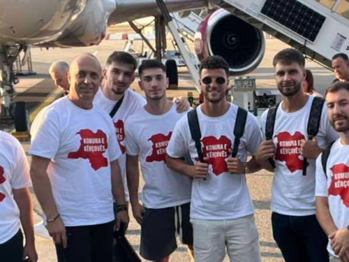 Ekipi i komunës së Kërçovës arrin në Zvicër (FOTO)