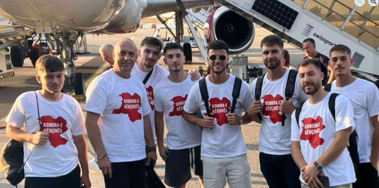 Ekipi i komunës së Kërçovës arrin në Zvicër (FOTO)