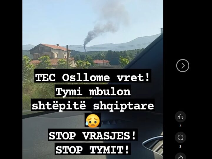 Dr. Gjyla Çeliku alarmon për tymin e TEC Oslomej ! (VIDEO)