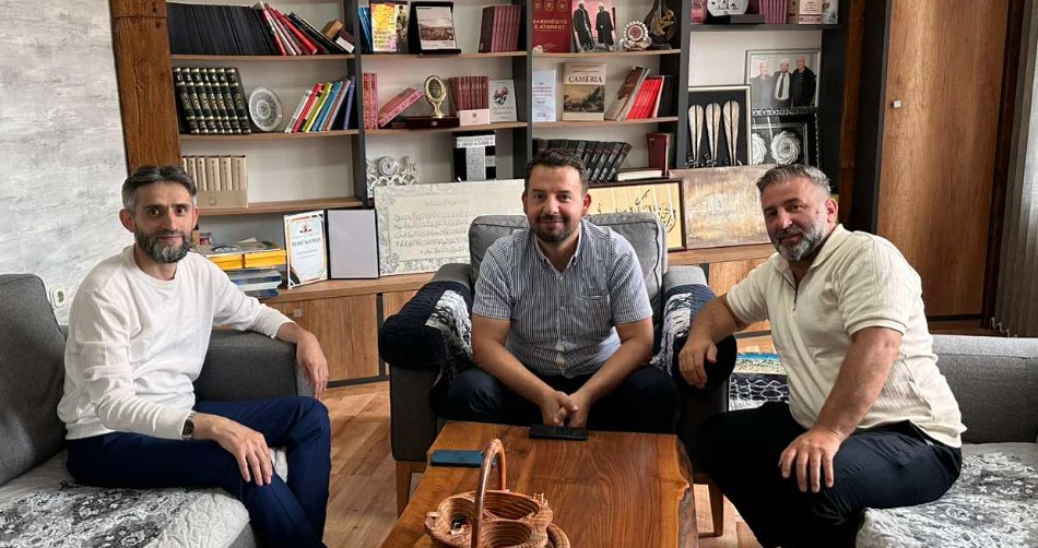 Imamë të Diasporës sonë, vizitojnë Myftininë e Kërçovës