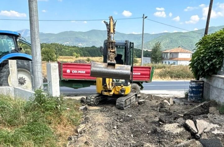 TV Gurra: Në prag të zgjedhjeve lokale punime rrugësh nga Komuna e Kërçovës ! (FOTO)