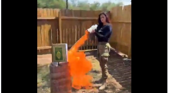 Amerikë: Kandidatja republikane për Kongres djeg Kuranin, pamjet shkaktojnë reagime të ashpra ! (VIDEO)