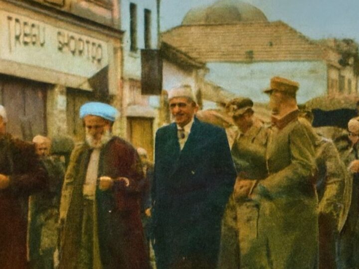 Kryetari i Komunës së Kërçovës Ahmed Haxhi Sadiku letëra e dërguar drejt Tiranës në vitin 1941