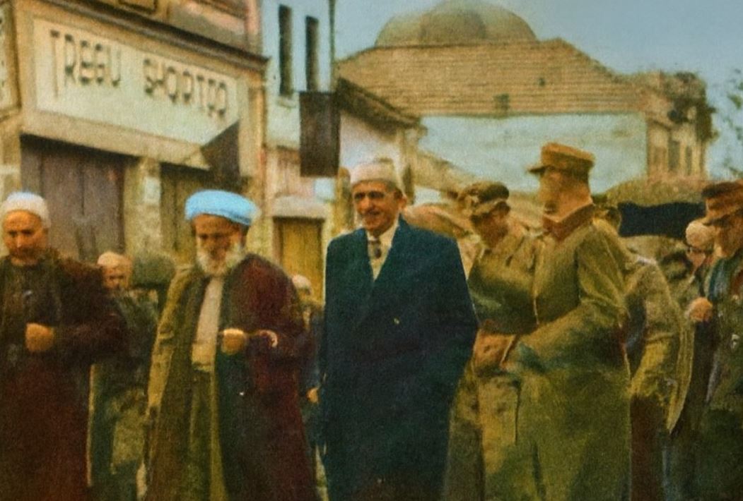 Kryetari i Komunës së Kërçovës Ahmed Haxhi Sadiku letëra e dërguar drejt Tiranës në vitin 1941