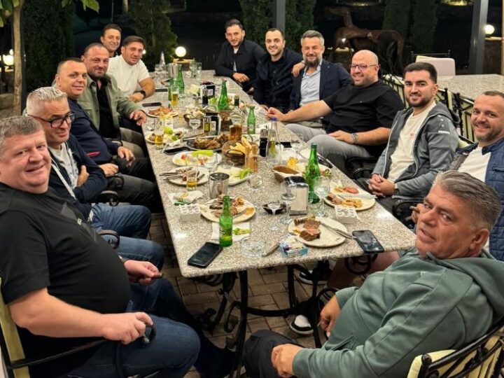 Blerim Sadiku kryetari i Shoqatës Humanitare Kërçova Vjenë takon Shkodran Alilin