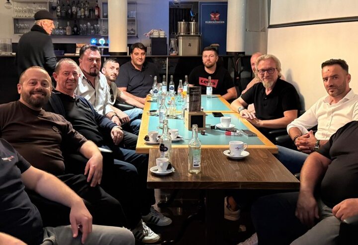 Ministri Fatmir Limani takim me mërgatën