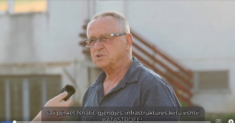 Rrugët e Zajazit shtrohen me asfalt shum të holl sa për vota ! (VIDEO)