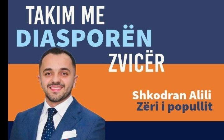 Shkodran Alili takim me diasporën  Kërçovare në Zvicër (FOTO)
