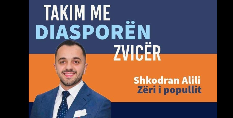 Shkodran Alili takim me diasporën  Kërçovare në Zvicër (FOTO)