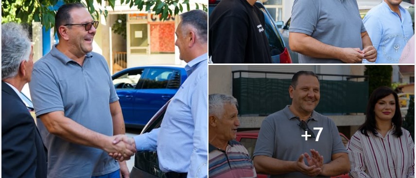 Kandidati i VMRO-së takon qytetarët e Kërçovës nga lagjet “Qendra 1”, “Karposh” dhe “Podvarosh”