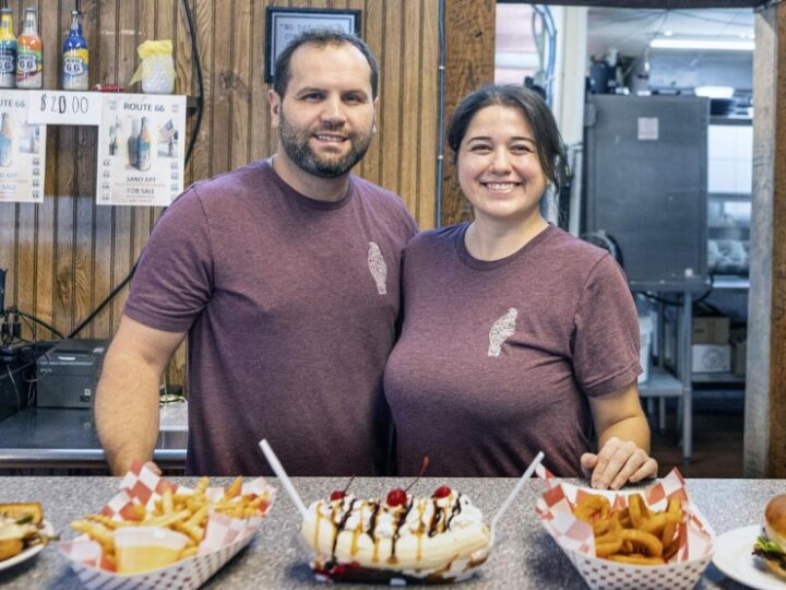 Çifti nga Kërçova qe kan restorantin tek rruga e fameshme 66 në Ilinois