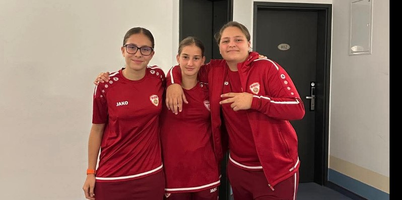 Tv Gurra: Tre futbolliste kërçovare në reprezentacionin U15 të Maqedonisë