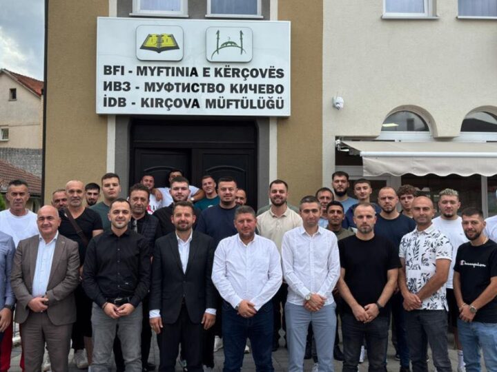 Kujtim Kasami dhe Shkodran Alili vizituan myftinin e Kërçovës