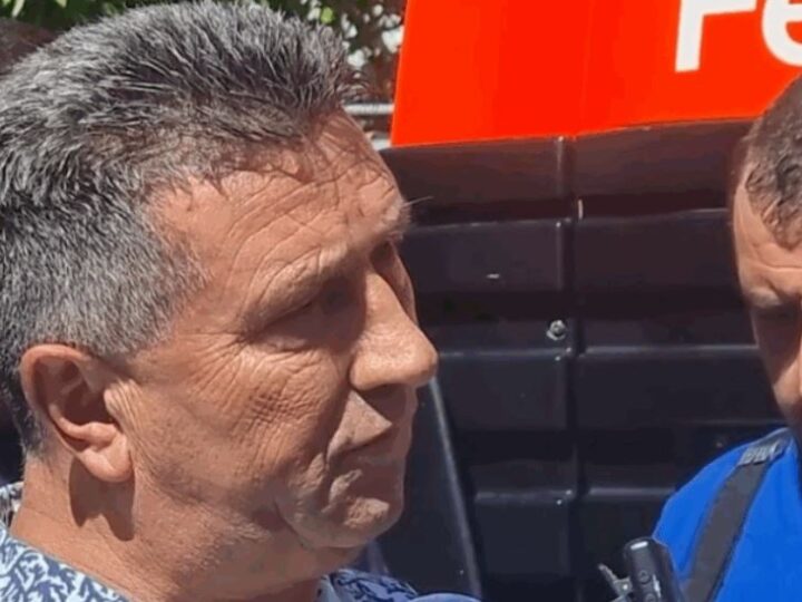 Mërgimtari nga Zvicra dhuron zjarrfikëse për Kërçovën! (VIDEO)