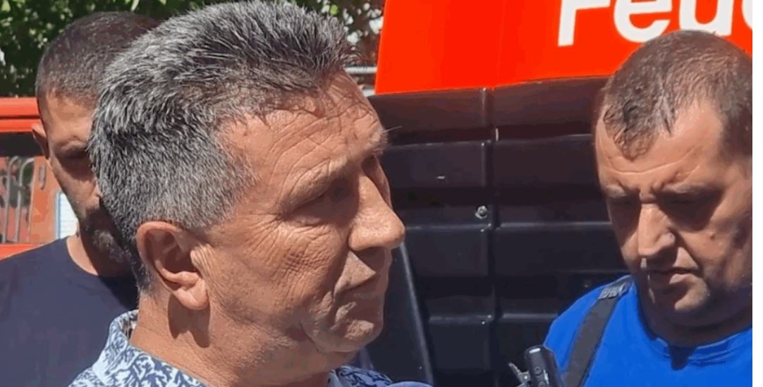 Mërgimtari nga Zvicra dhuron zjarrfikëse për Kërçovën! (VIDEO)