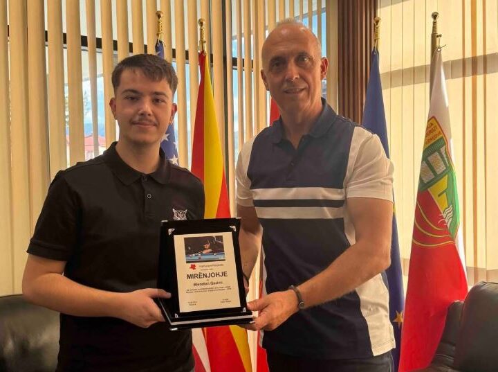 Fatmir Dehari: Blendian Qazimi – krenaria e Kërçovës në sportin e bilardos!