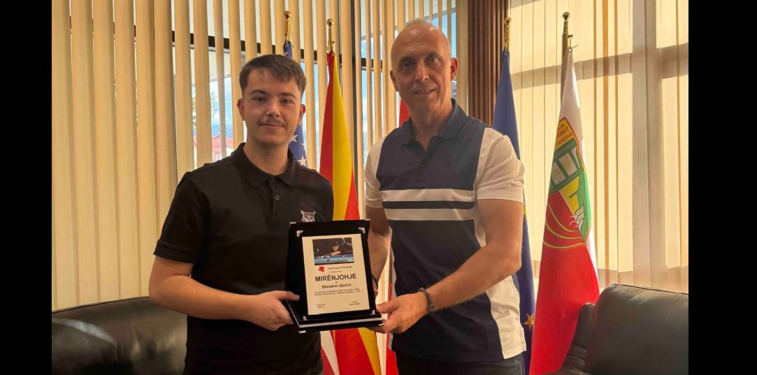 Fatmir Dehari: Blendian Qazimi – krenaria e Kërçovës në sportin e bilardos!