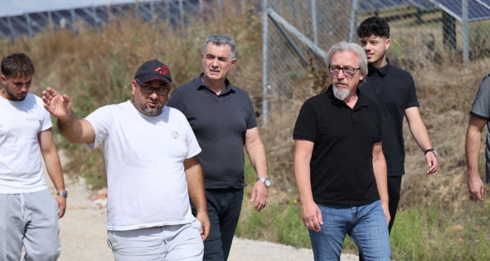 Kërçovë : Ministri Fatmir Limani viziton liqenin e Osllomes (FOTO)