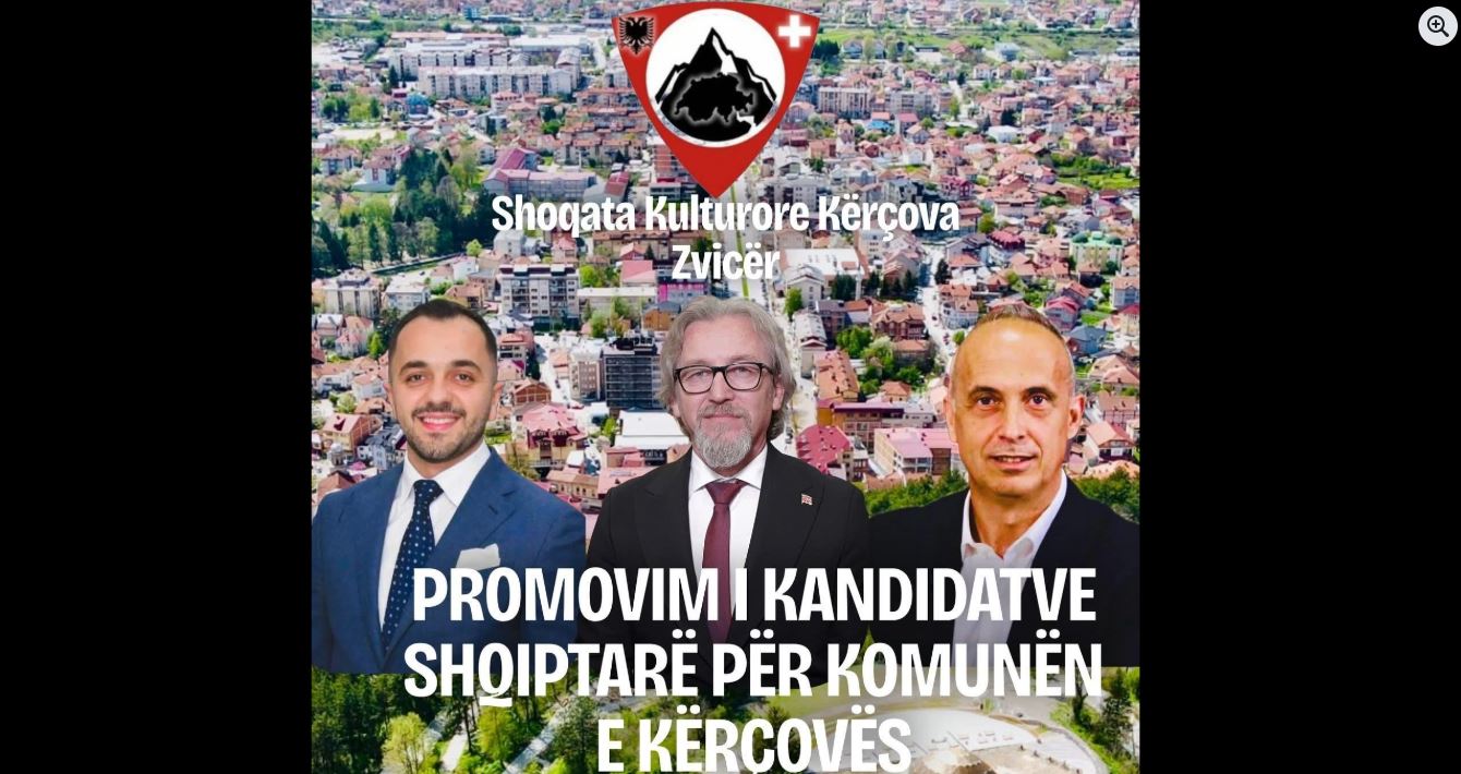 Promovim i kandidatëve shqiptarë për Komunën e Kërçovës në Zvicër! Ja programi