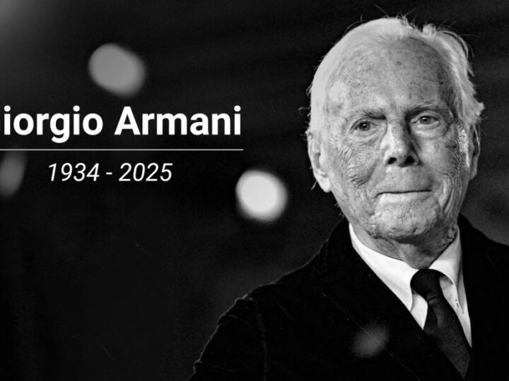 Bota e modës në zi, ndahet nga jeta ikona Giorgio Armani