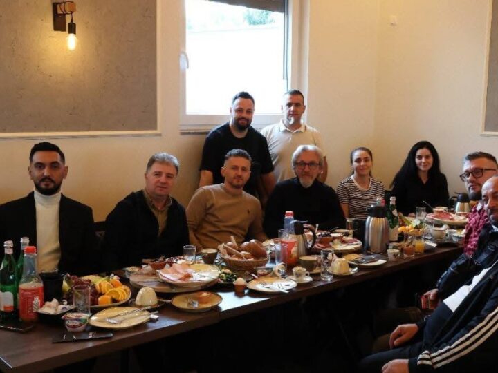 Tv Gurra: Fatmir Limani pritet ngrohtësisht nga mërgata Kërçovare në Dortmund