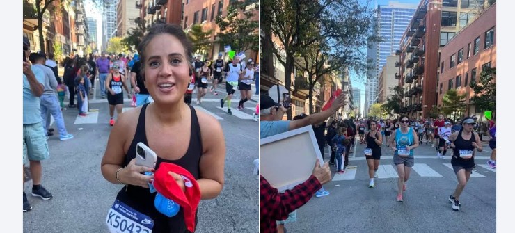 Kërçovarja Saranda pjesmarrese  në Maratonën e Çikagos 2025