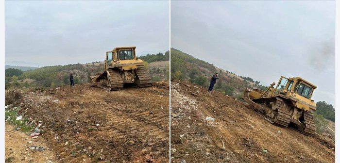 Tv Gurra: Në fshatiun Tuhin të Kërçovës nis pastrimin i rrugëve nga deponitë e egra !