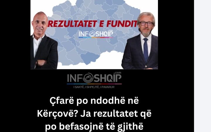 Çfarë po ndodhë në Kërçovë? Ja rezultatet që po befasojnë të gjithë !
