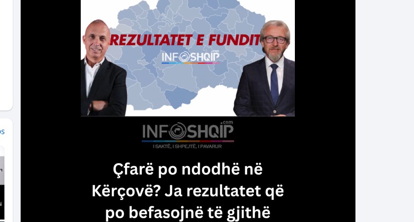 Çfarë po ndodhë në Kërçovë? Ja rezultatet që po befasojnë të gjithë !