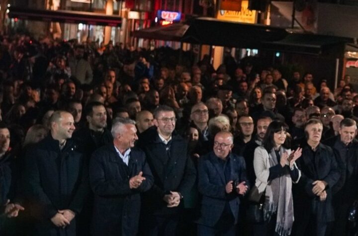 Mickoski në Kërçovë kërkon unitet etnik dhe fetar për ta votuar Aleksandër Jovanovskin