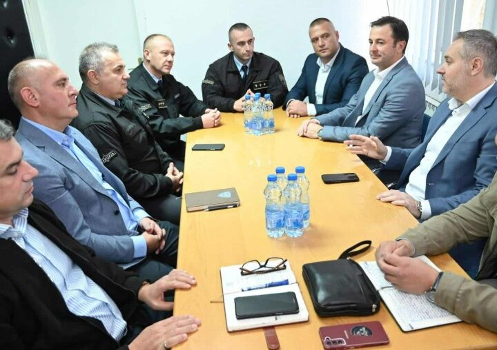 Drejtori i Byrosë për Siguri Publike, Aleksandar Janev vizitoi Kërçovën