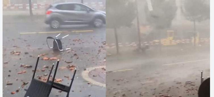 Stuhia “Benjamin” shkakton dëme dhe ndërprerje trafiku në Zvicër !