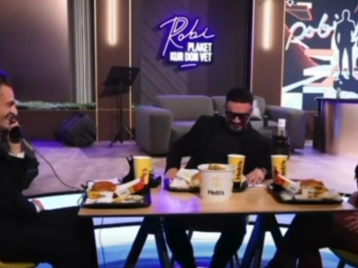 Këngëtari Sinan Vllasaliu duke folur dialektin Kërçovarçe ! (VIDEO)