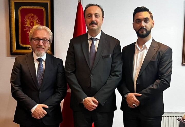 Ministri Fatmir Limani dhe kryetari i Këshillit të Kërçovës vizitojnë Ambasadorin e Turqisë, Fatih Ulusoy