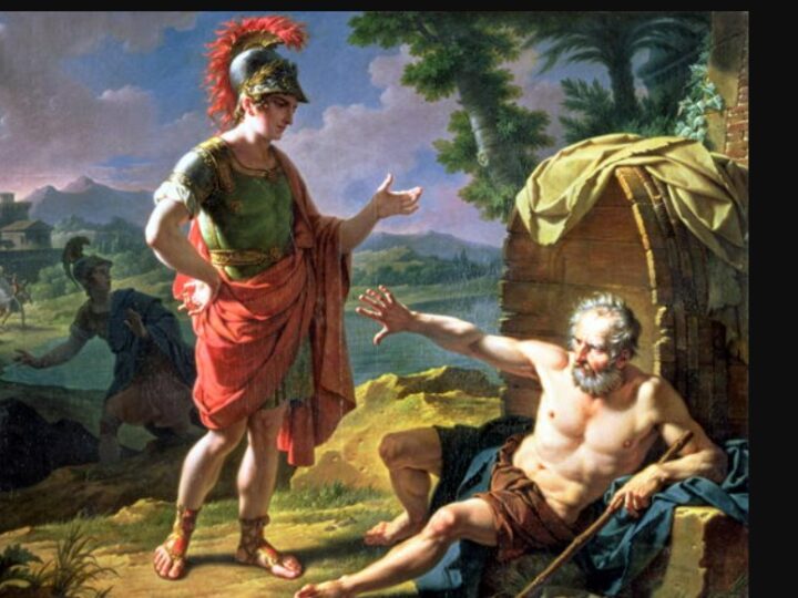 Biseda e Aleksandrit të Madh me Diogjenin